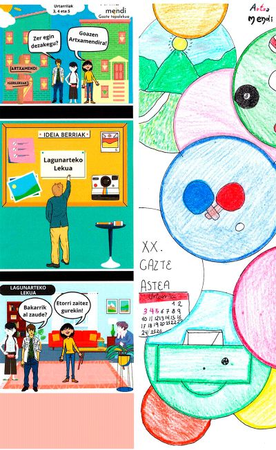 XX.Gazte Asteko Kartel lehiketaren irabazleak