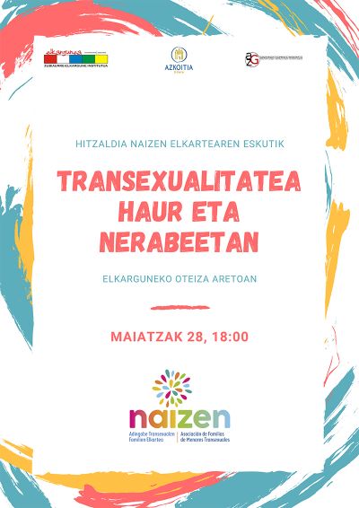&quot;Transexualitatea haur eta nerabeetan&quot; hitzaldia