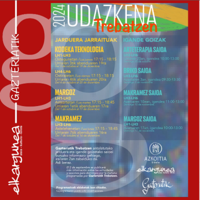 UDAZKENA TREBATZEN